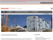 Tablet Screenshot of honeywell-metropolisworks.com